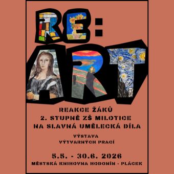 Reakce žáků 2. stupně ZŠ Milotice na slavná umělecká díla.